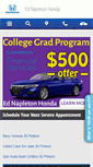 Mobile Screenshot of napletonhonda.com